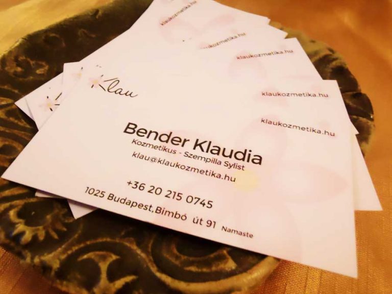 Klau Kozmetika - névjegy
