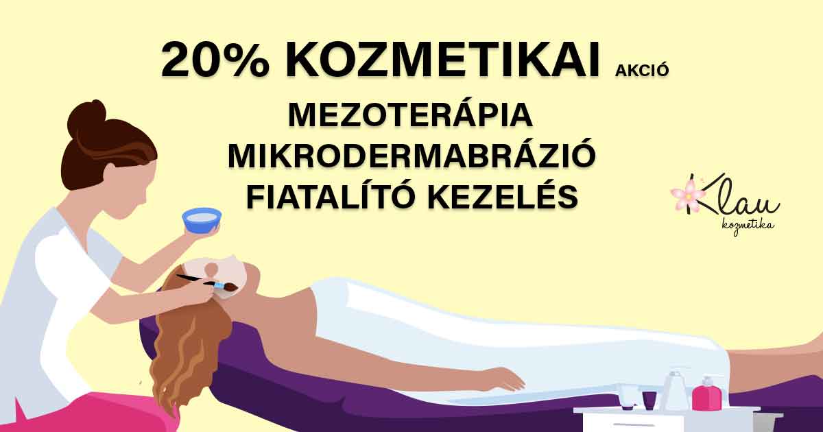 Kozmetikai arckezelés akciók Kozmetikai arckezelés akciók