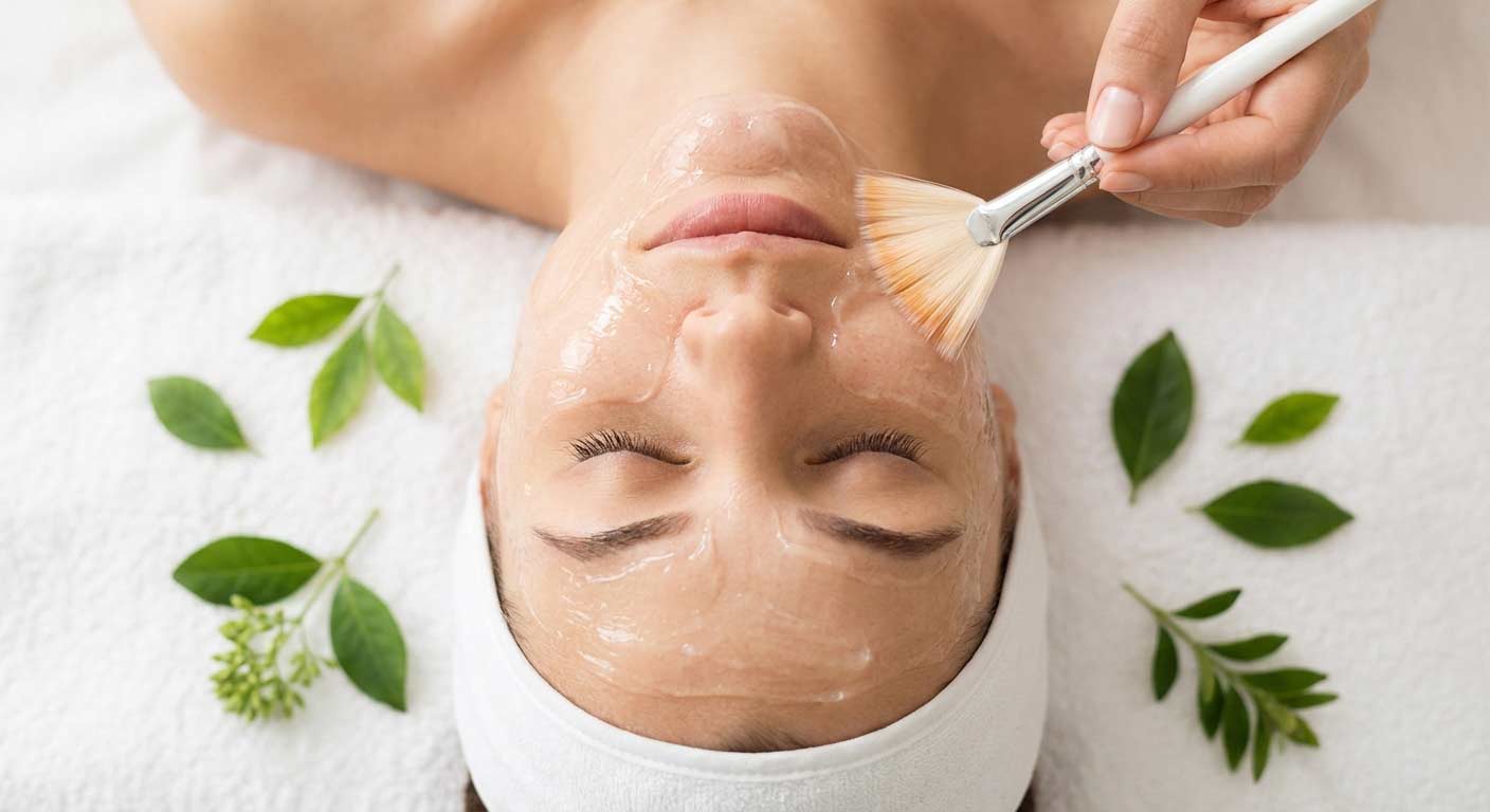 Enzimes peeling tisztítás